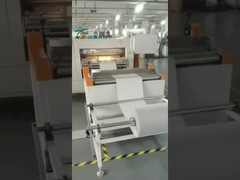 Línea de producción de plegadora de papel servo de cuarta generación totalmente automática