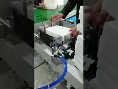 Máquina para cortar esquinas y bordes de elementos filtrantes