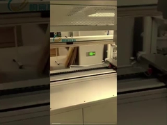 Máquina para doblar el marco interior de un elemento de filtro totalmente automático