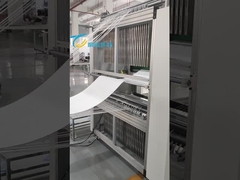 Filtro plegable de alta eficiencia con cerradura de fibra de vidrio