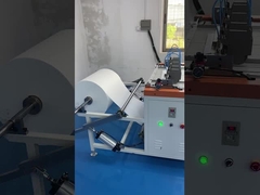 Máquina de plegado de folletos de papel para automóviles eléctricos