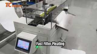 Máquina cortadora de bordes de filtro de aire acondicionado