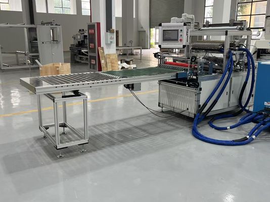 Máquina de flexión de filtros HEPA multifuncional de 1 kW Máquina de flexión de cuchillos de 50 Hz