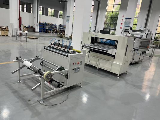 Máquina de fabricación de filtros de automóviles de alta eficiencia Línea de producción de filtros de aire de 50 Hz eléctrica