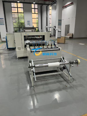 Máquina para el pliegue de filtros HEPA de 5 kW 10 m/min - Máquina para la fabricación de filtros de aceite de 30 m/min