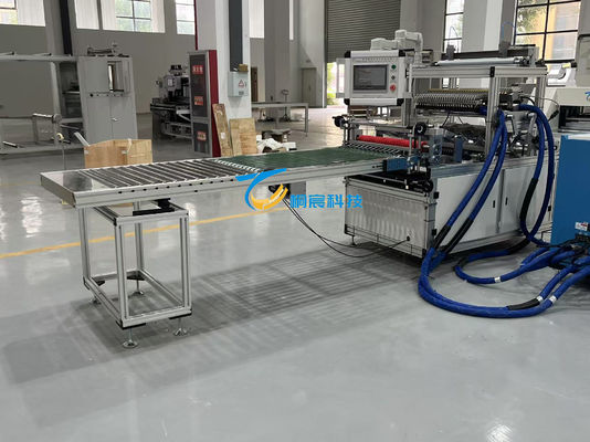 Máquina de flexión de filtro de aire de alta eficiencia 100pcs/min - 150pcs/min con una línea de producción de laminado