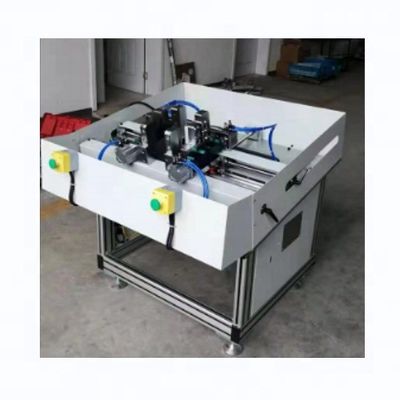 HEPA Automático PP Intermitente Automático Servo Cuchillo Cuatro lados Trimmer Machine Plissing Machine