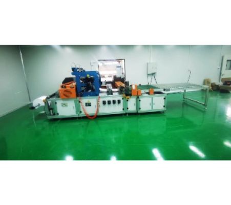 Máquina de fabricación de filtros de aire para automóviles personalizados 15KW Máquina giratoria de mini pliegues 380V