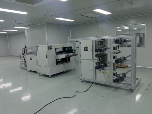 Precio de fábrica Cuadrícula de descarga automática de cinco capas Cuadrícula de alimentación automática Línea de producción de pliegues totalmente automática