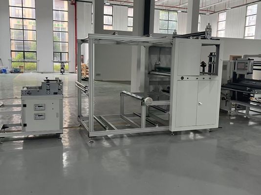Precio de fábrica Cuadrícula de descarga automática de cinco capas Cuadrícula de alimentación automática Línea de producción de pliegues totalmente automática