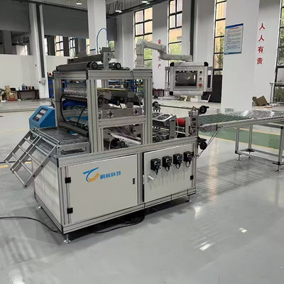 Máquina de pliegue y pegado de papel de filtro, aplicación industrial, entrega rápida, precio asequible Máquina de pliegue de papel de filtro