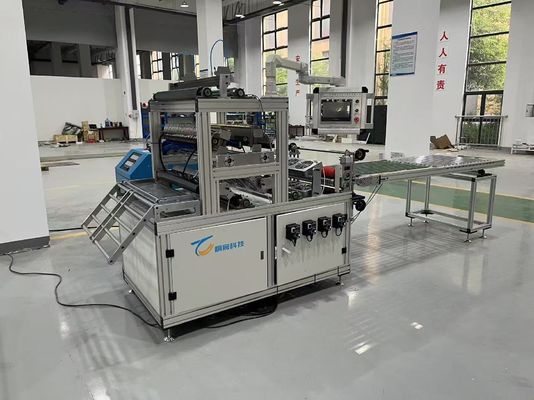 Máquina de pliegue y pegado de papel de filtro, aplicación industrial, entrega rápida, precio asequible Máquina de pliegue de papel de filtro