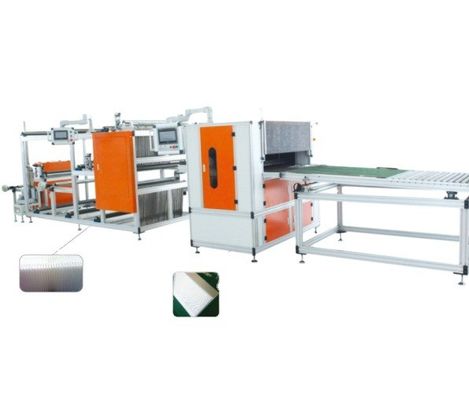 Máquina de pliegue de papel de filtro para automóviles Máquina de pliegue de papel totalmente automática 60KW