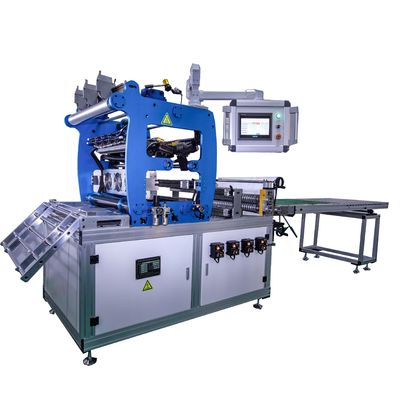 Máquina de fabricación de filtros de aceite de 50 Hz Línea de pegado de filtros de automóviles computarizada