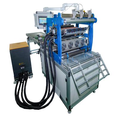 Máquina de fabricación de filtros de aceite de 50 Hz Línea de pegado de filtros de automóviles computarizada