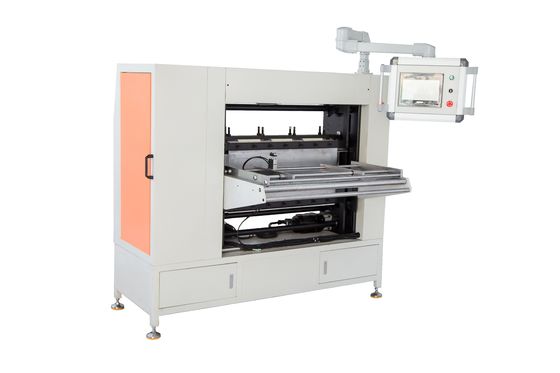 Máquina de pliegue de filtro HEPA computarizada 1KW Máquina de pliegue de papel de cuchillo 1300mm Ancho de trabajo
