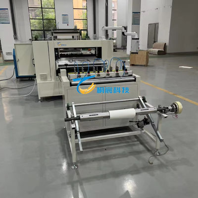 Línea de producción de filtros de aire de tipo cuchillo Equipo automático de fabricación de filtros Origami y adhesivos