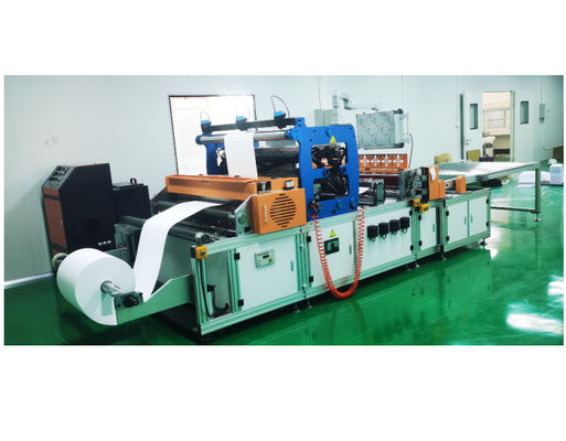 Máquina de pliegue de papel de filtro totalmente automática Línea de pegado de alta velocidad 50Hz sin tabiques