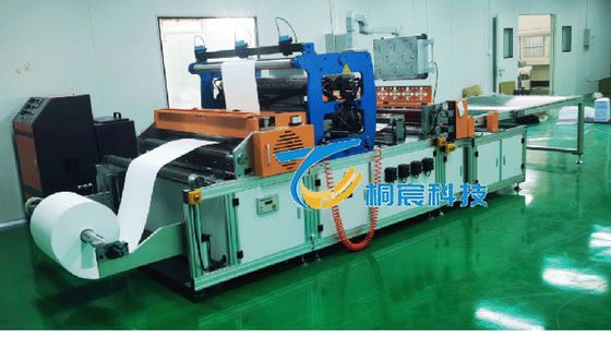 Línea de producción de filtros de aire totalmente automática Máquina de fabricación de papel de alta velocidad 5KW