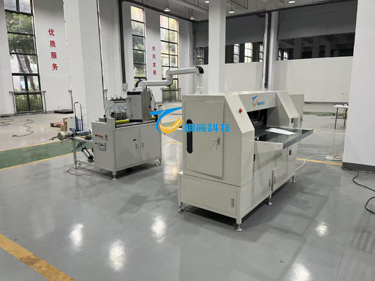 Línea de producción de filtros de aire servo de precisión Línea de producción Origami 50HZ