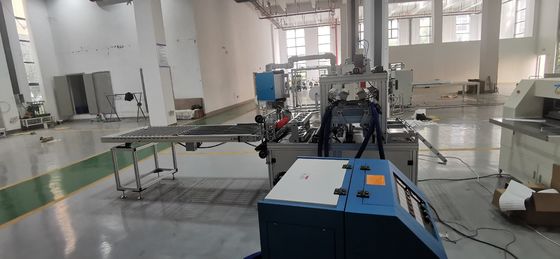 Linea de producción de filtros de pegamento de papel de filtro totalmente automática 220V