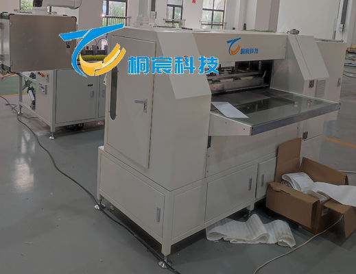 Máquina de plegado de papel filtrante de grado industrial, con control servo, máquina de plegado de papel filtrante