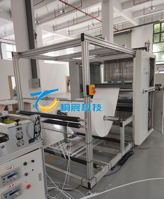 Máquina de flexión de filtros de alta eficiencia Máquina de flexión de papel de cuchillo eléctrico 50Hz