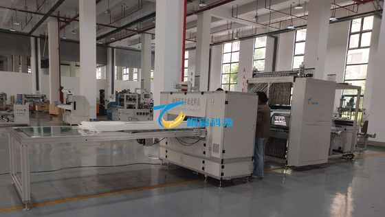 Máquina de plegado de fibra de vidrio CNC Línea de producción de plegado de papel de alta precisión personalizada