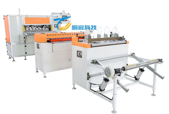 Máquina de filtro de aire servo impulsado flexible Máquina de pliegue de papel de alta velocidad 220V