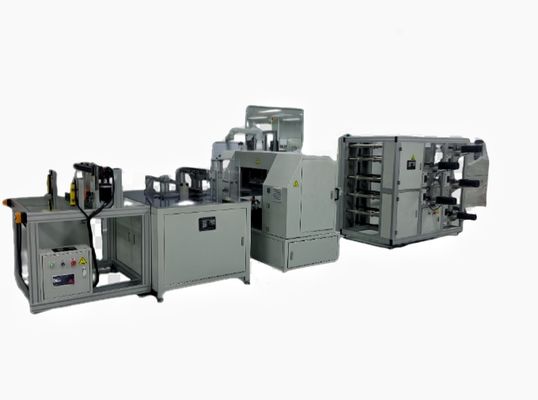 Máquina de plegado de papel de filtro de 220V Servo automático Línea de producción de filtros de 5 capas