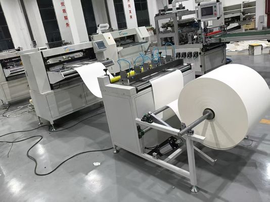 Máquina plegable de filtro de aire G4 de alta eficiencia para filtración de partículas de 5 μm con componentes de acero inoxidable para ambientes de salas limpias