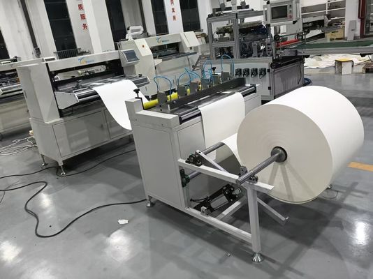 Línea de producción automática de filtros de aire G4 con eficiencia del 95% y refuerzo de fibra para la fabricación de elementos de filtro HVAC duraderos