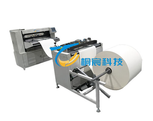 Máquina de plegado de papel comercial de acero inoxidable para el plegado liso
