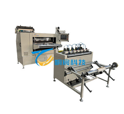 Máquina de plegado de papel de filtro de alta precisión 220V / 380V Máquina de plegado de papel para materiales de filtro de aire