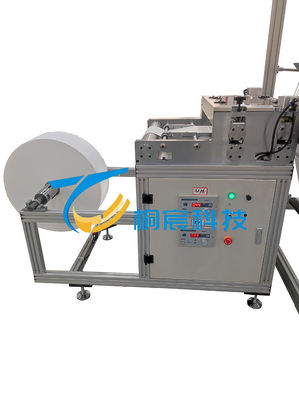 Máquina personalizada de desenrollamiento y corte de fibra de vidrio para líneas de plegado de elementos de filtro