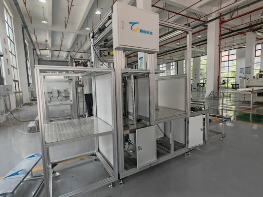 Máquina de plegado de papel con tabiques