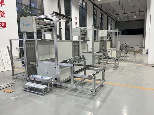 1000 ml min Máquina de plegado Máquina plegable con partición