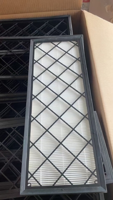 Elemento de filtro de aire H13 Hepa de alta eficiencia Filtro de caja para hogar y hotel Purificador de aire de nueva condición hecho de fibra sintética