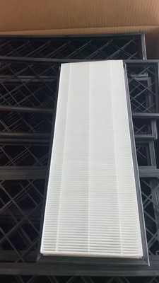 Elemento de filtro de aire H13 Hepa de alta eficiencia Filtro de caja para hogar y hotel Purificador de aire de nueva condición hecho de fibra sintética