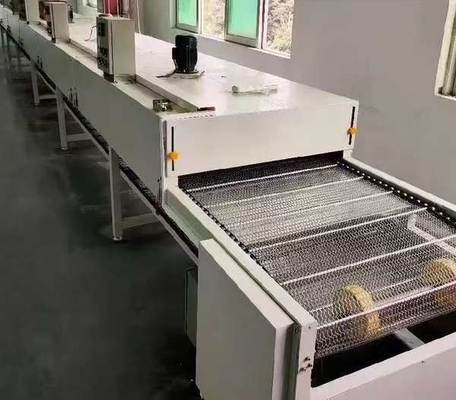 Túnel de secado personalizado para equipos de manipulación de materiales
