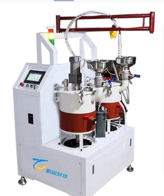 Sistema de distribución de resina epoxi de doble componente de alta eficiencia para la fabricación de filtros