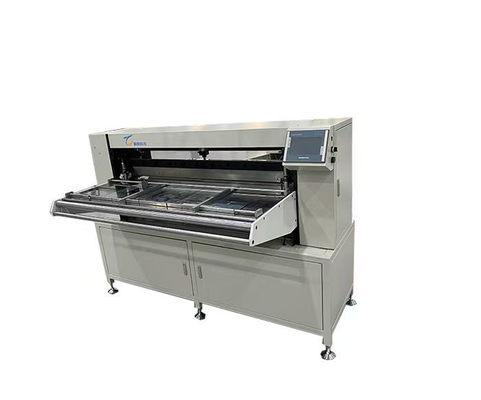 Máquina de flexión de filtros HEPA semiautomática 1000 mm de ancho de trabajo