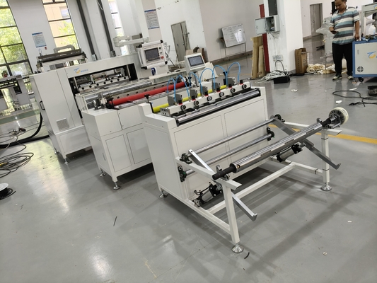 Máquina de flexión de filtros HEPA semiautomática 1000 mm de ancho de trabajo