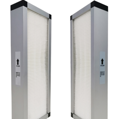 Máquina plegadora de filtros HEPA H13 con control PLC, 1000 mm de ancho