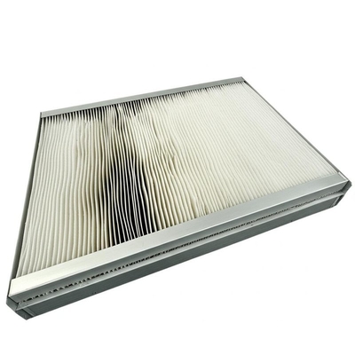 Máquina plegadora de filtros HEPA H13 con control PLC, 1000 mm de ancho