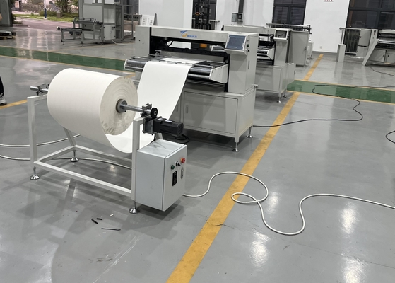 Máquina de Plisado Automática con Partición Profundidad de Plisado 30-300mm