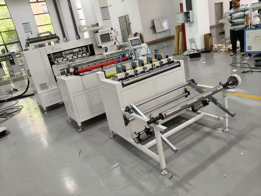 Línea de producción de filtros de aire con máquina de plisado de papel mini de 11kw