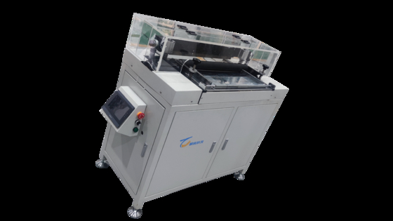 Máquina cortadora de piezas de papel de filtro de cabina con pantalla táctil de 1300 mm