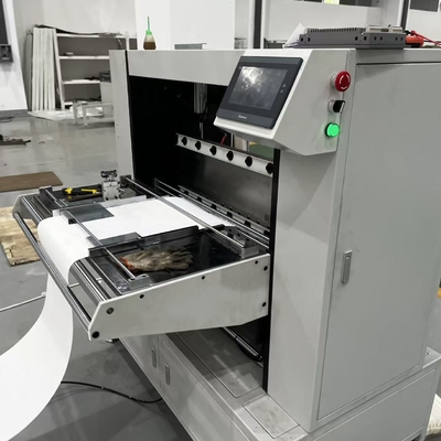 Máquina de plegado de papel de filtro Serie de equipos Velocidad de alimentación 0,5 m