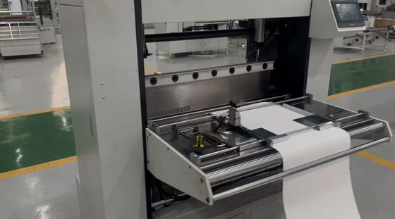 Máquina de plegado de papel de filtro Serie de equipos Velocidad de alimentación 0,5 m